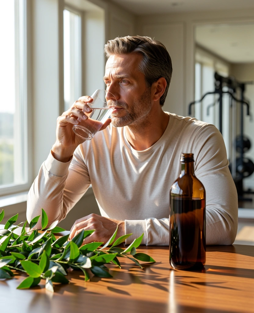 Natural energy lifestyle for men